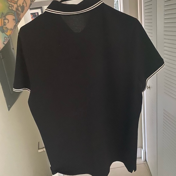 Authentic Moncler black polo. - Picture 2 of 3